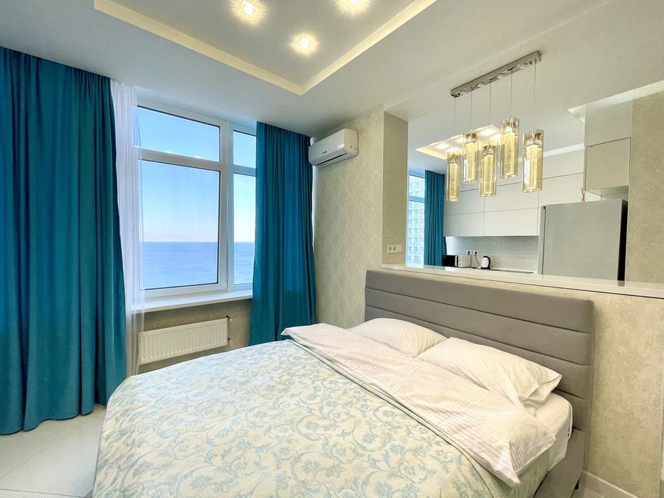 Студія VIP, прямий вид на море з усіх вікон, 32 Перлина, 18 пов.